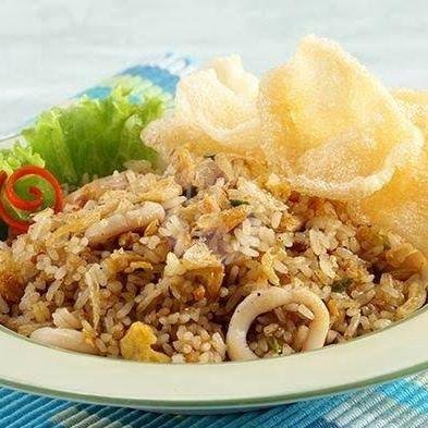 Nasi Putih menu Rica Sapi Mbah Wongso