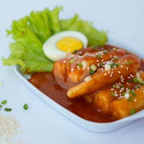 Es Teh menu Mie Ayam & Seblak MAS BE, Perumnas Mojopurno