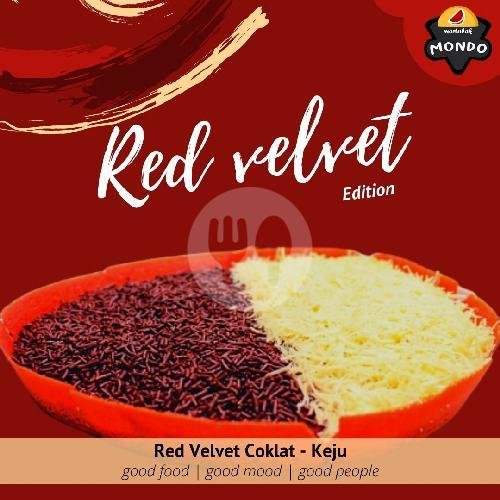 Choco Crunchy + Keju (kecil) menu Martabak Mondo, Tamantirto