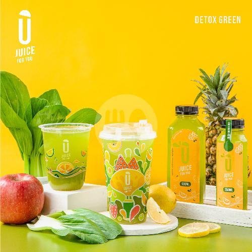 Detox Green (Pure 250 ml) menu Juice For You, Sawunggaling