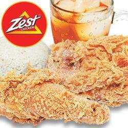 Paket Geprek Sedang menu Zest Chicken, Tenggumung Wetan
