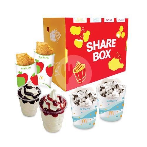 Paket Kenyang, Krispy menu Mcd Kings Shopping Center, Kepatihan
