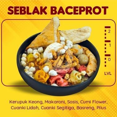 Baso Aci Asgar menu Seblak Asgar, Lowanu