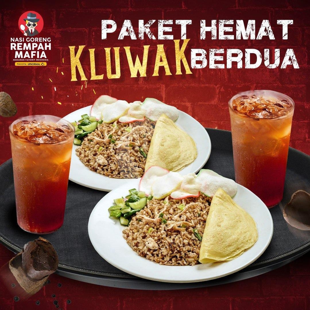 Paket Berdua Hemat menu Nasi Goreng Mafia, Surya Sumantri