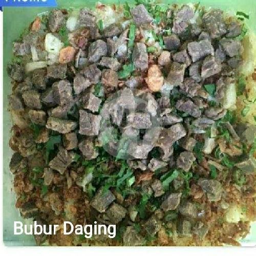 Bubur Ayam + Ikan menu Bubur Ayam Pak Puji, Tambaksari