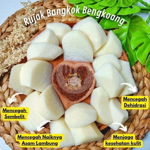 RUJAK ULEK BENGKOANG CUP 1000ML menu Rujak Bangkok Premium, Rujak Ulek, Dan Asinan, Sarijadi
