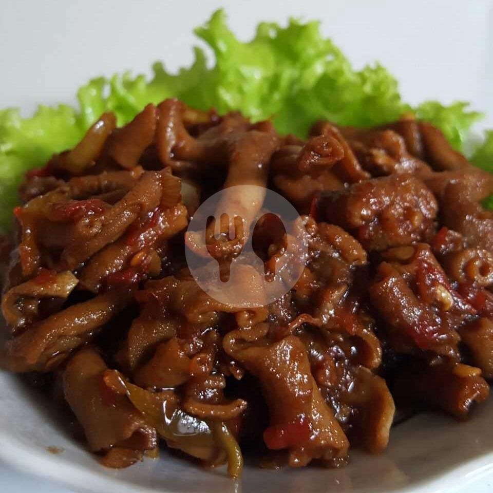 Paket Babat menu Warung Gongso Mbak Ninie, Pasar Nongko