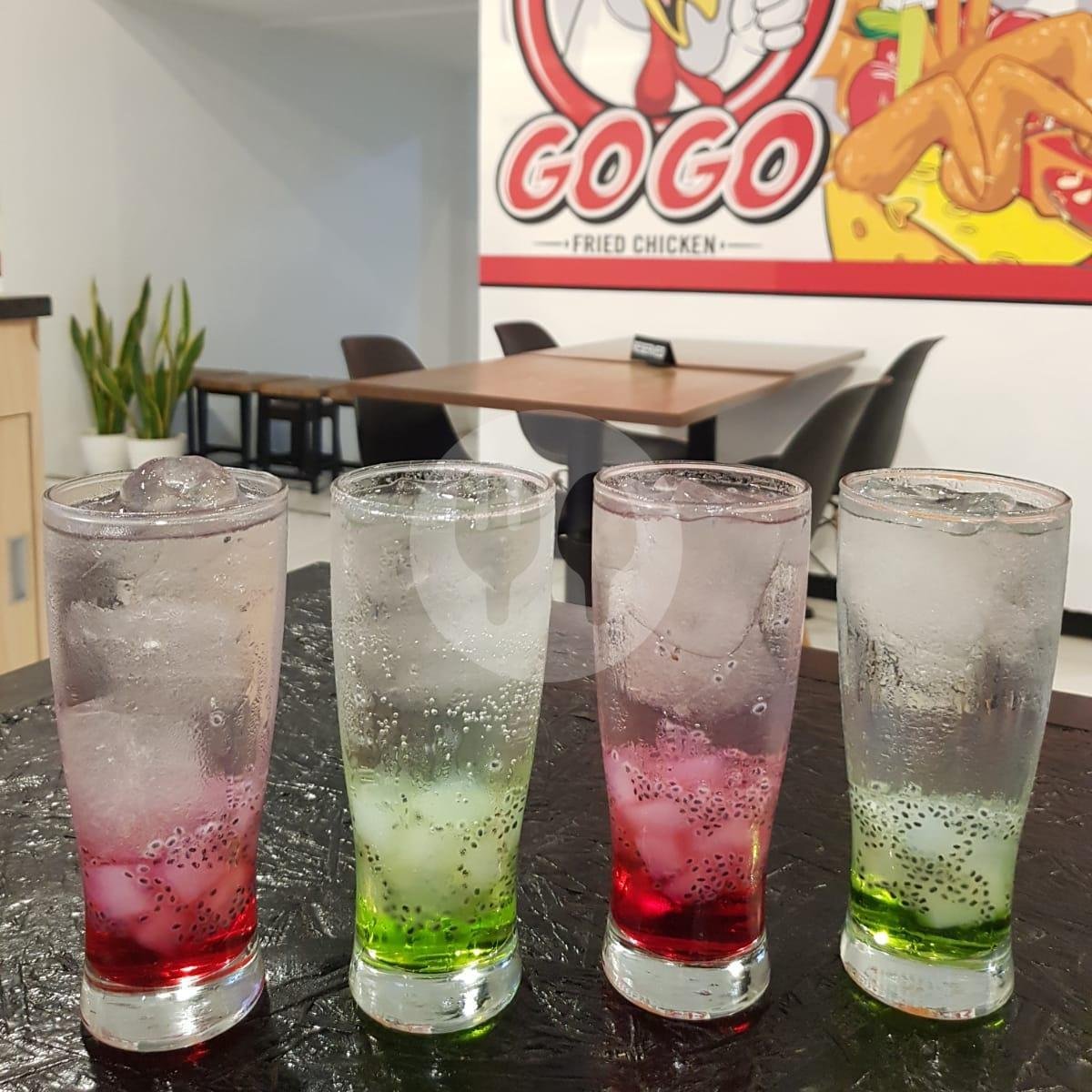 Es Soda Gembira menu GOGO Fried Chicken, Galunggung Malang