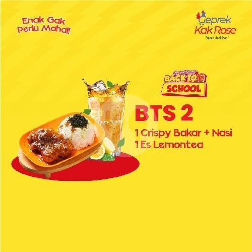 BTS 3 menu Geprek Kak Rose, Bunga Cengkeh