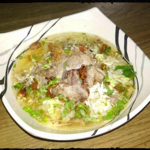 Mie Ayam Pangsit + Ceker menu Bakso & Mie Ayam Goyang Lidah Gading, Kraton