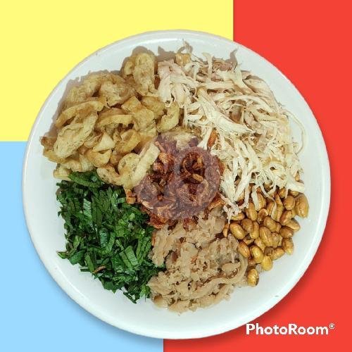 Bubur Ayam Spesial Kuning Telur Kampung Mentah Omega (Kemasan Thinwall) menu Bubur Ayam Benteng Sinpasa, Bekasi Utara