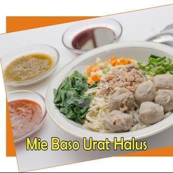 Mie Baso Urat menu Rumah Baso Echo 93, Ngamplang