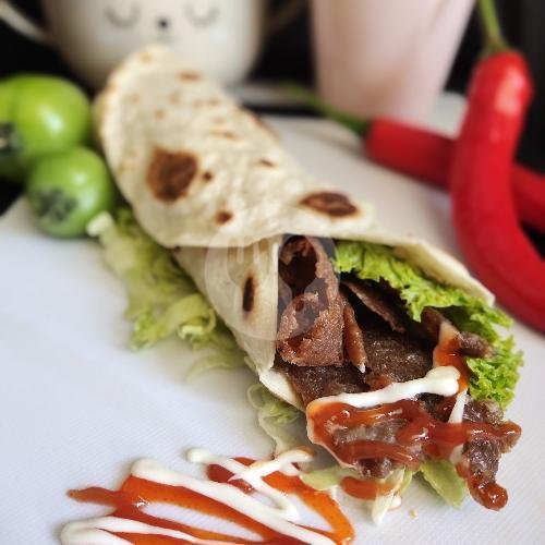Kebab Black Large Beli 3 Gratis Topping Keju menu Kebab Baba Rafa, Beji