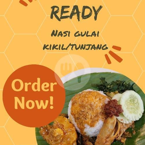 Nasi Kikil / Tunjang + Es Teh menu Nasi Kapau 47, Kartoharjo