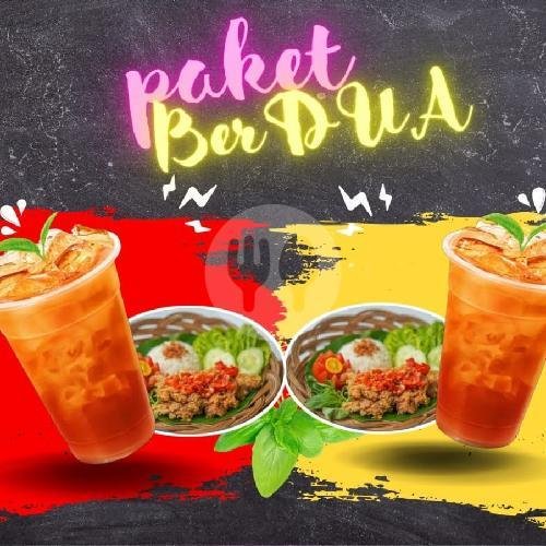 Paket Ayam Penyet Paha Atas menu Warkost 21, Laweyan
