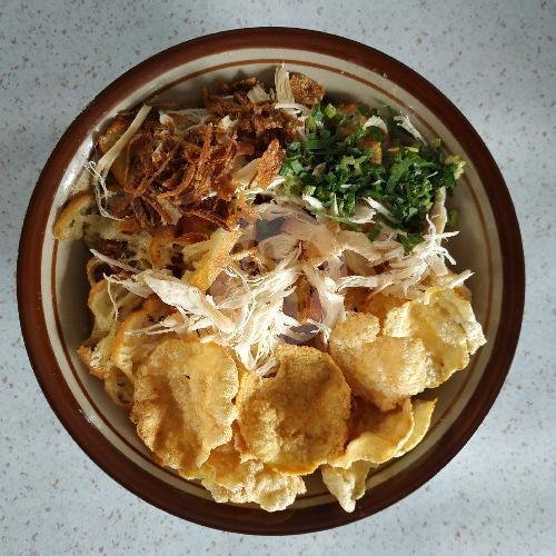 Bubur Ayam Telur menu Bubur Ayam Maranata, Univ. Maranatha