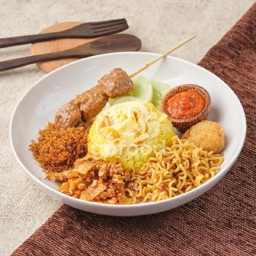 Nasi Kuning Dendeng Sapi menu Nasi Kuning Wilis, Museum Brawijaya