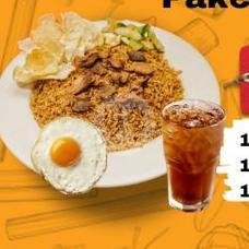 Nas Goreng Kambing + Telur menu NASI GORENG KAMBING BIN ALI SURABAYA BARAT, Jl. HR Muhammad No. 163