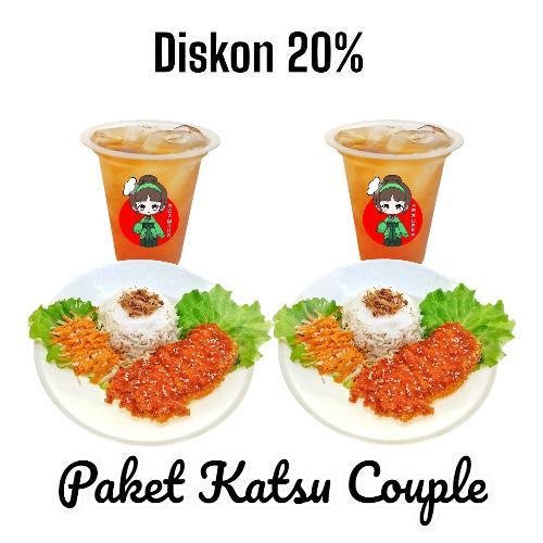 Paket Katsu Bestie menu Azayaka Chicken Katsu, Amposari