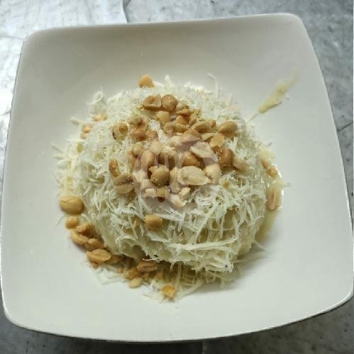 Ketan Serundeng + Sambel menu Ketan Susu Bang Murtado, Cipinang Jaya