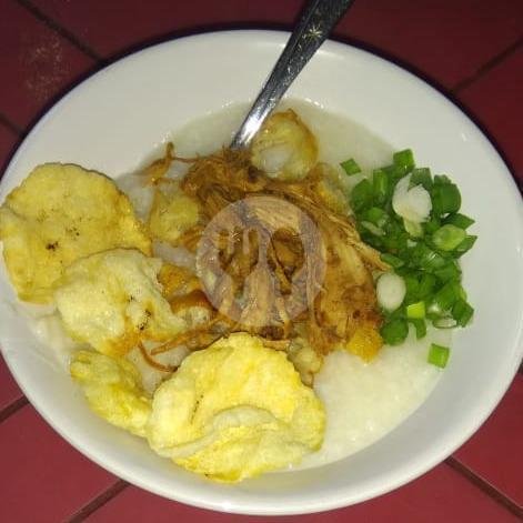 Bubur Ayam Ampela Telor Kecap (HALAL) menu Bubur Ayam Gwan, Cibadak
