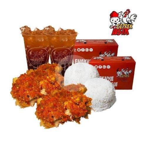 Paket Ayam Geprek + Beruang Nyoklat menu Geprek ASIK, Kertijayan
