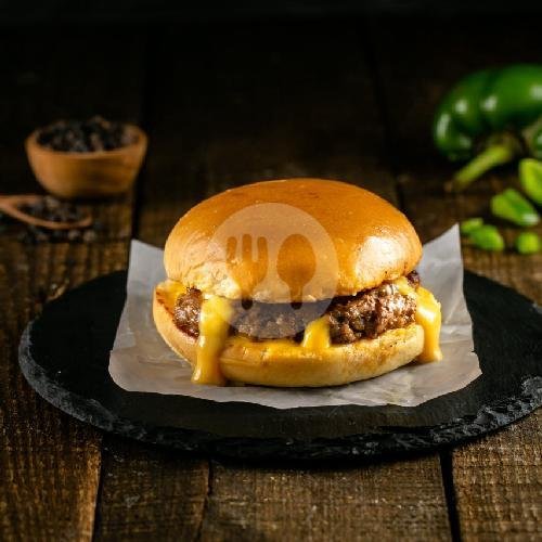 Ax 2 Burger Double Patty menu Burgerax, Selokan Mataram