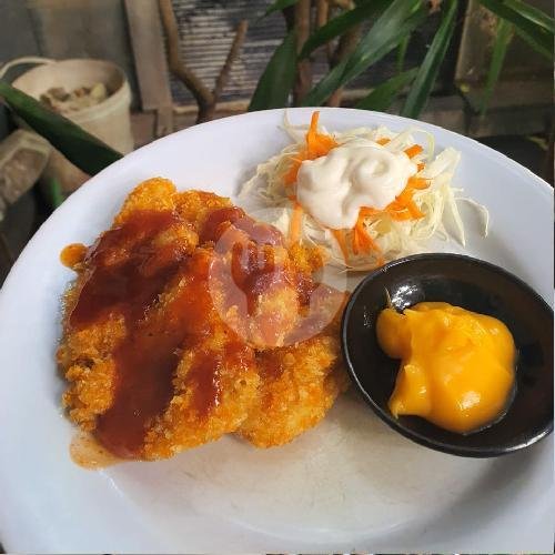 chiken katsu saos teriyaki menu Warung Uleg-Uleg, Gunungpati