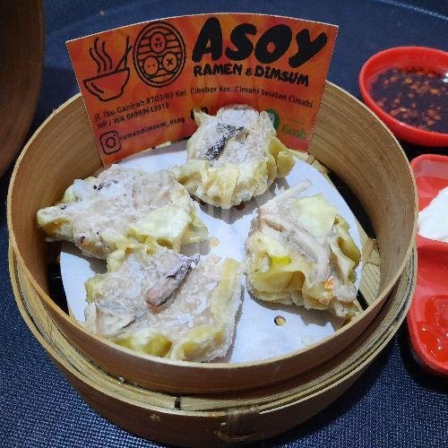 Siomay Telur menu Ramen & Dimsum Asoy, Ibu Ganirah
