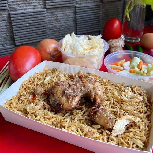 1 Porsi Nasi Kebuli Basmati + Sapi menu Laskar Kebuli, Jatiasih