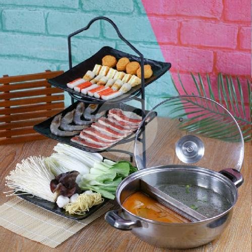Porsi Shabu-Shabu Special menu Waroenk Kito, Biak