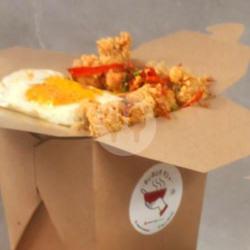 Tahu Jamur menu DUA MANGKOK (BUBUR & DIMSUM), Cikajang