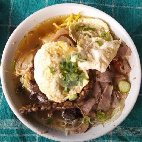 SOTO SANTAN DAGING/PARU/KIKIL menu Soto mie Teh Usy Asli Bogor