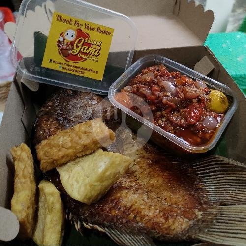 Sambal Gami Terong menu SAMBAL GAMI OMAH SALAK