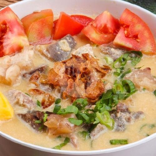 Es Jeniper menu Soto Betawi & Sate Babeiing, Pramuka
