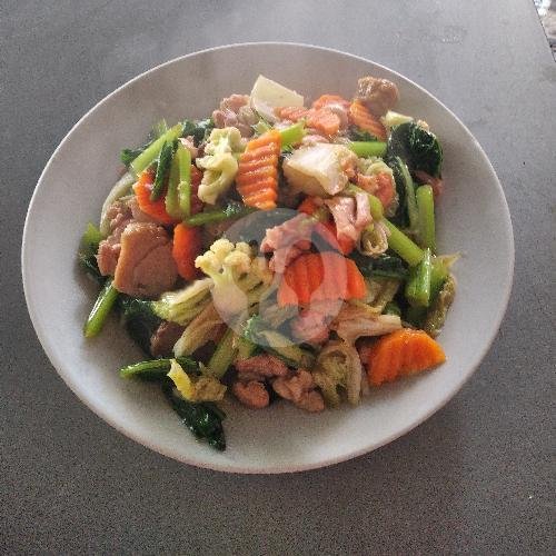 Cap cay KUAH /REBUS menu Chinese Food Mie Pasar Baru, Diponegoro