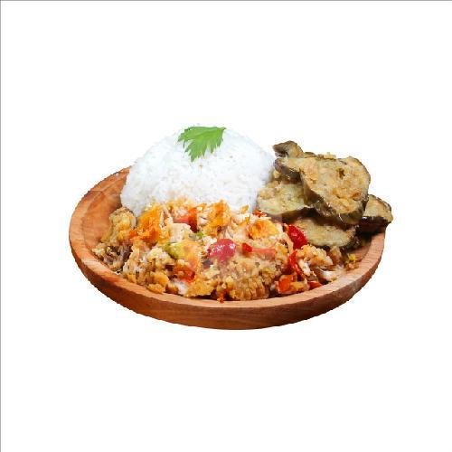 Geprek Bakar Mentai menu PREKSU (Ayam Geprek & Susu), Pandega