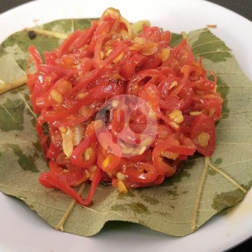 Blakutak menu Warung Jamblang Ibu Nunuk, Astana Anyar