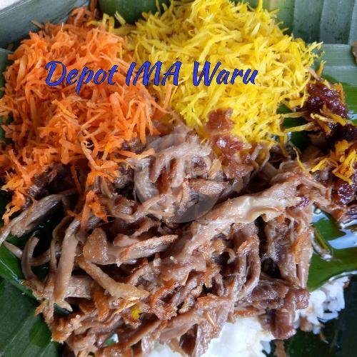 Nasi Krawu Lauk Jerohan Saja menu Depot Ima, Waru