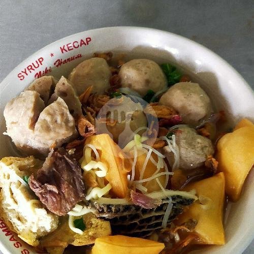 Bakso Kosongan menu Mie Ayam Bakso Lestari Pak No, Bringin