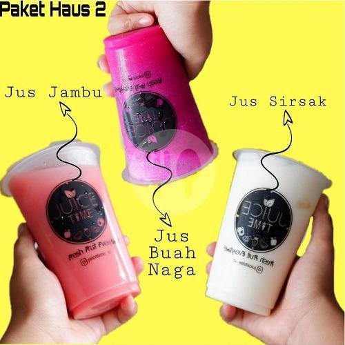 Haus 2 menu Juice Time, Gresik