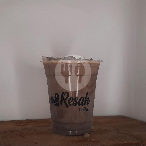 Caramel Latte. menu Resah Coffee, H Ipin