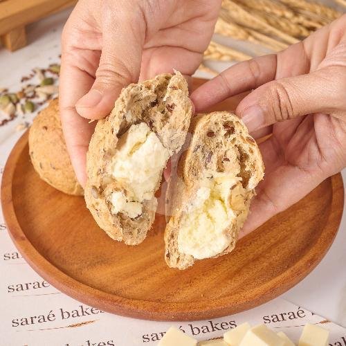 Vegan Toast 1 Loaf - Olive Oil Sugar Free menu Roti Gandum Sarae Bakes, Dago