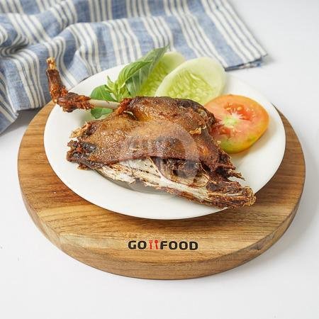 Bebek Goreng menu Warung Areza, Klojen