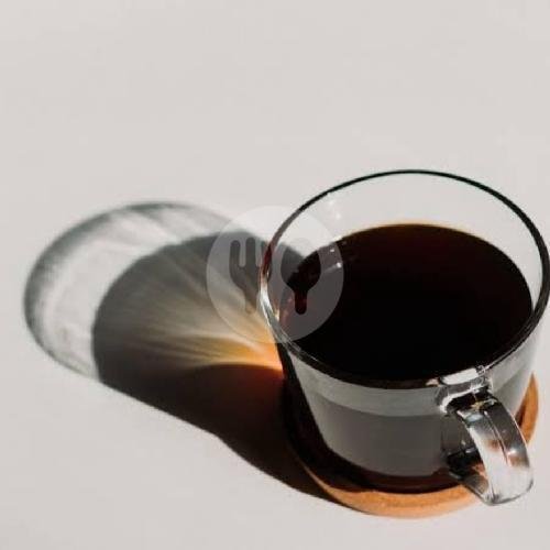 Es Kopi Hitam menu Nasi Kuning Ibu Ani, Cemara