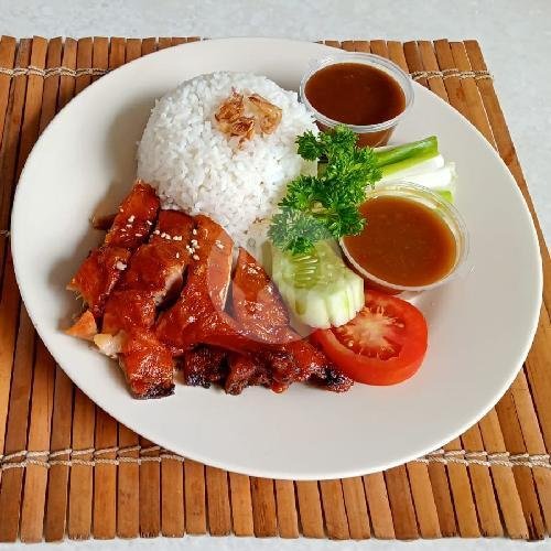 Nasi Ayam Goreng Bintang menu Bintang Duck (Bebek Peking Panggang & Ayam Canton), Magersari