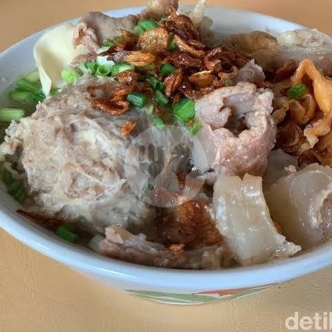 Mie Baso Cincang + Teetelan menu Mie Ayam Saos Spaghetti Zahra Food, Kiaracondong