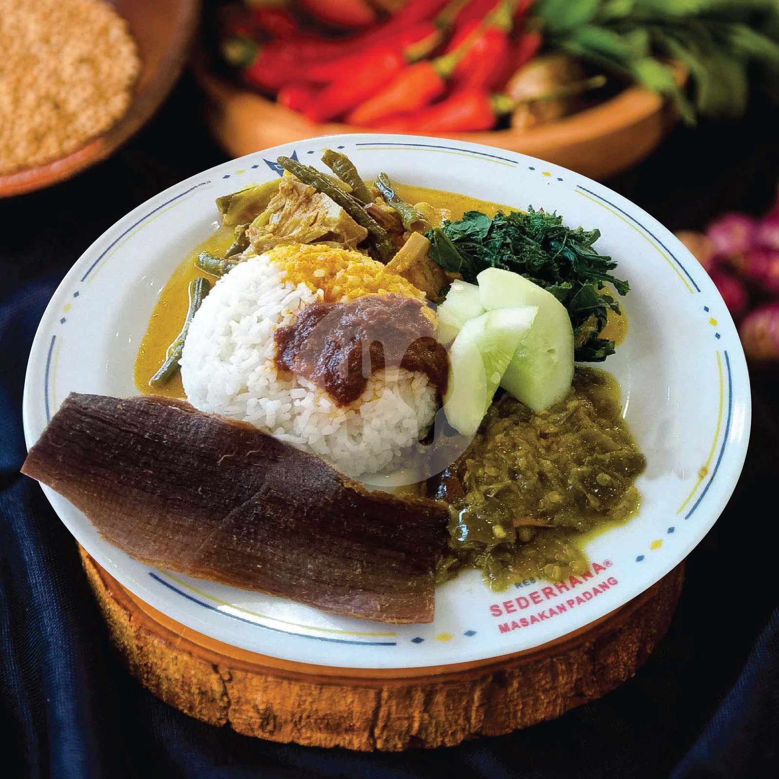 Nasi Dendeng menu Sederhana SA, Pondok Candra