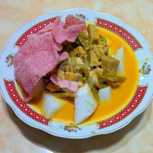 Nasi + Soto Padang menu Nasi Kapau Masakan Padang, Cirebon