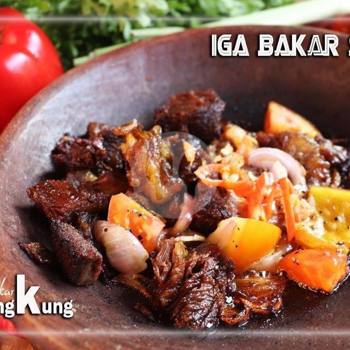 Sop Bakar menu Iga Bakar Si Jangkung, Cipaganti